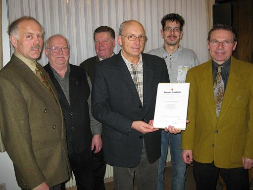 Martin Brachthäuser für 40 Jahre ausgezeichnet Martin Brachthäuser für 40 Jahre ausgezeichnet