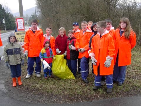 Aktion Saubere Landschaft: 40 Helfer sammelten „Rund um Irmgarteichen “