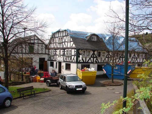 Gasthof Ley wird wieder aufgebaut Gasthof Ley wird wieder aufgebaut