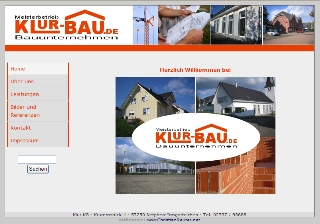 Klur KG – Bauunternehmen Klur aus Irmgarteichen mit neuer Internetseite