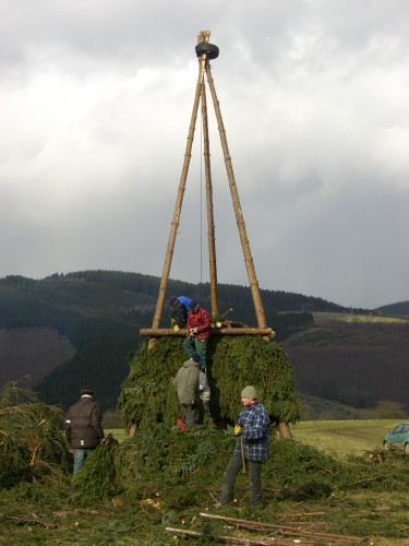 Osterfeuer in Irmgarteichen (Ostersonntag 20 Uhr)