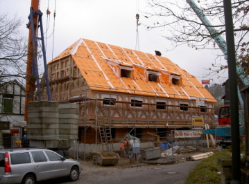 Gasthof Ley in Irmgarteichen feierte Richtfest