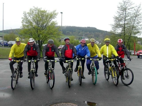 Ski-Club “Oberes Johannland” lud am 5. Mai 2002 zum 2. Bike-Festival ein