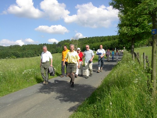 Sonne lacht am „Sonnenweg“