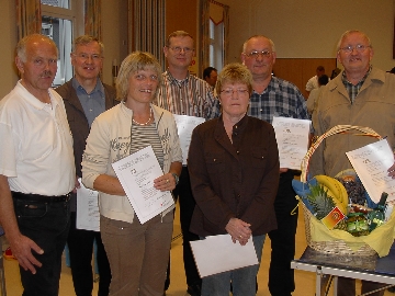 Blutspende-Termin im Haus „Cäcilia“ – Zahlreiche Mehrfachspender geehrt.