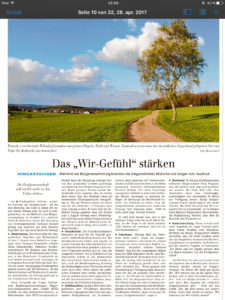 Bürgerversammlung: Das „Wir-Gefühl“ stärken Bürgerversammlung: Das „Wir-Gefühl“ stärken