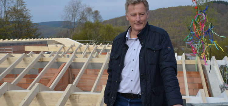 Neuer Kindergarten in Irmgarteichen feierte Richtfest