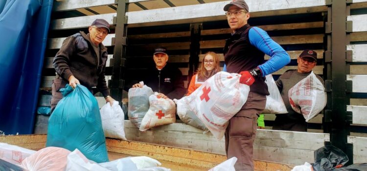 Erfolgreiche Kleidersammlung…