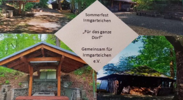 Sommerfest am Samstag 13.8.2022