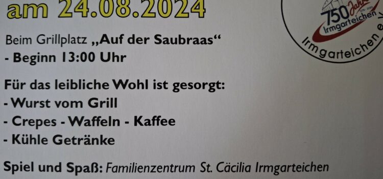 Sommerfest am 24.8.2024